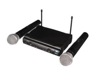 Mikrofon bezprzewodowy 2 kanałowy UHF